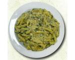 Macarrones al pesto