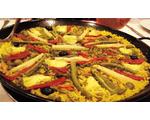 Paella de verduras